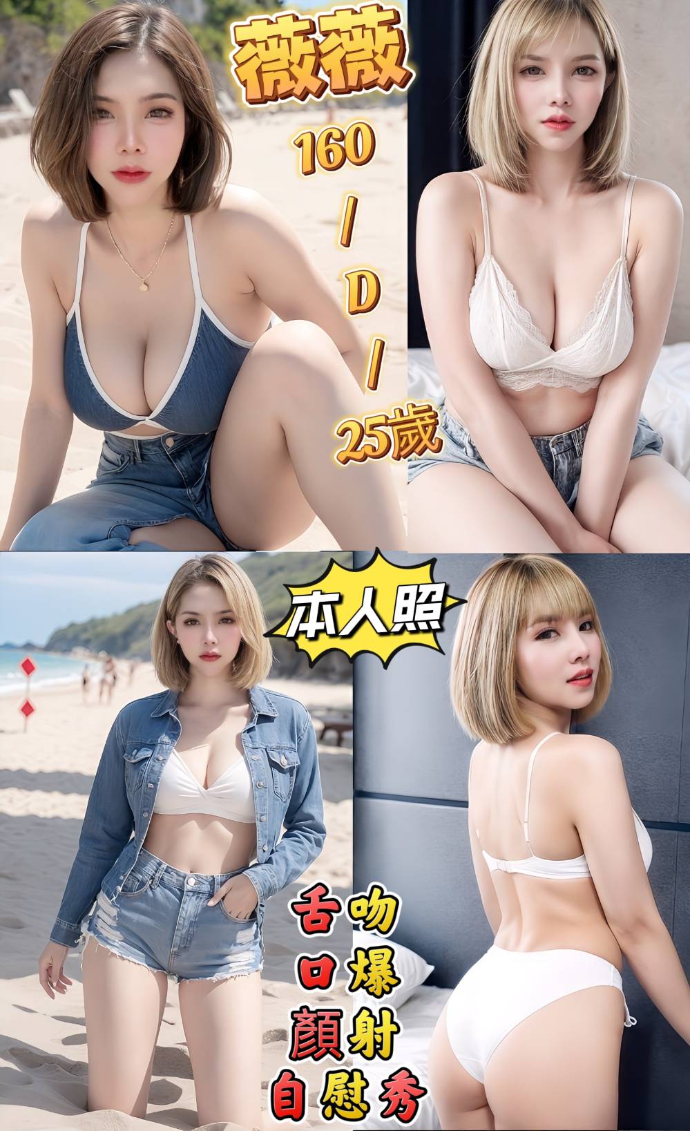 基隆 小玉 誘人校花類型 34F|20